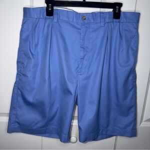 Vintage Polo Golf Ralph Lauren Fairway Short Light Blue 100% Cotton Size 36 EUC